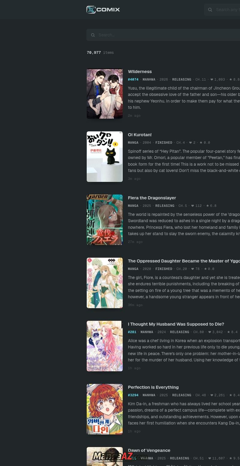 Manga A-Z