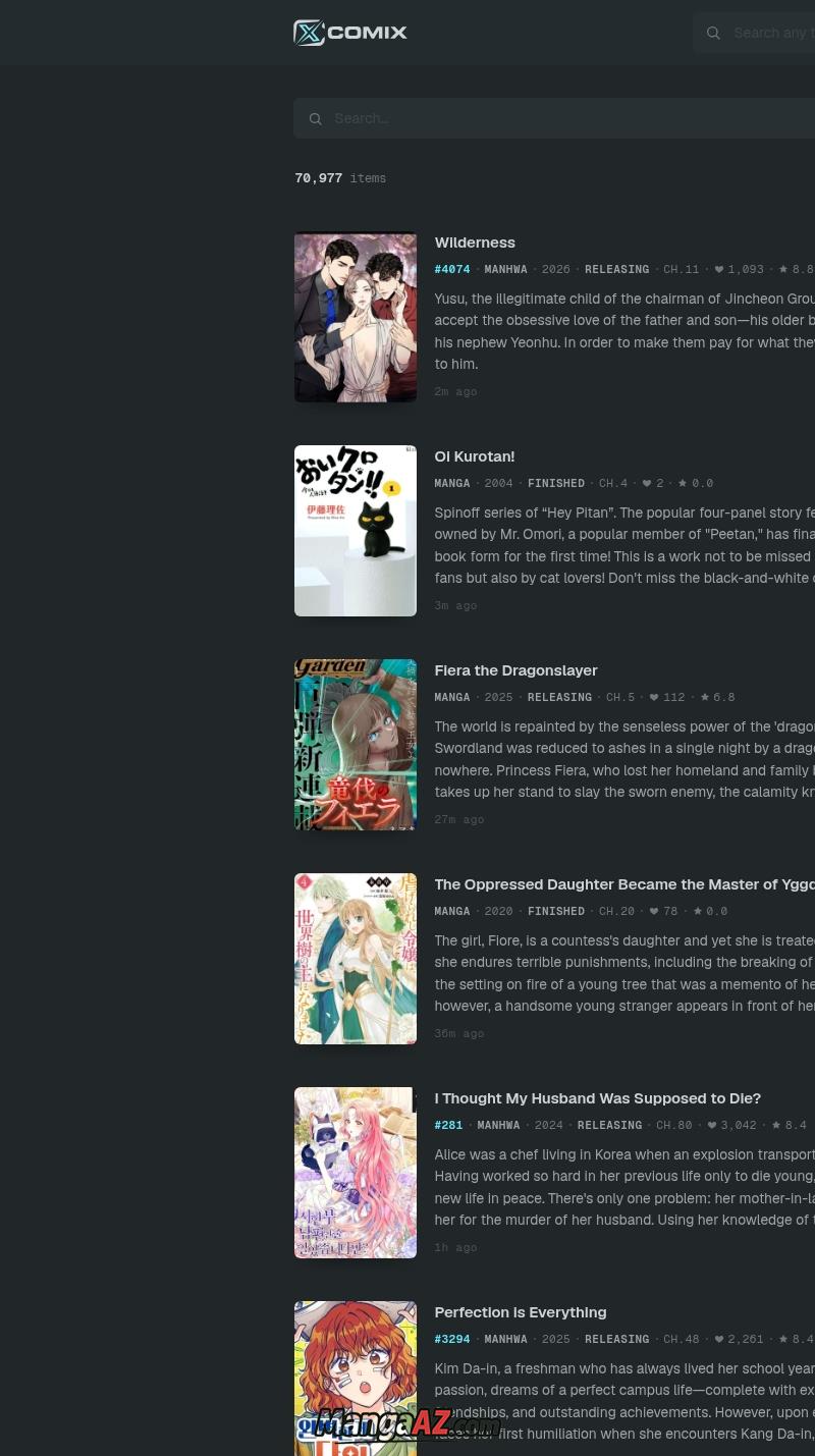 Manga A-Z