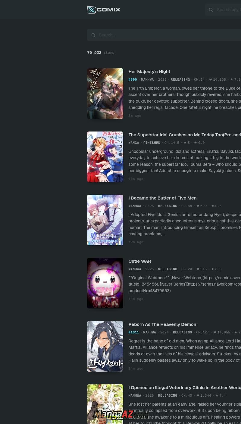 Manga A-Z