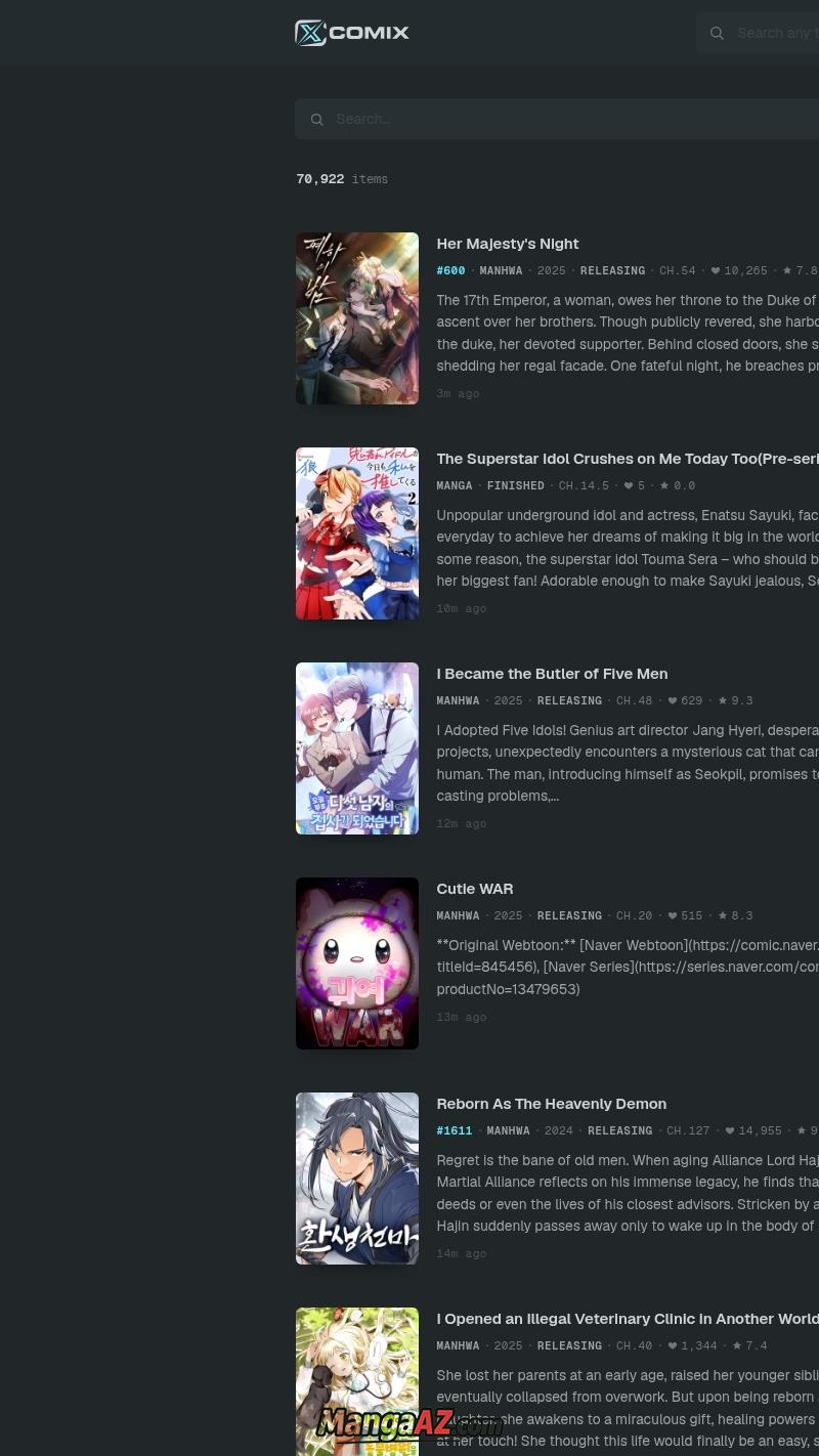 Manga A-Z