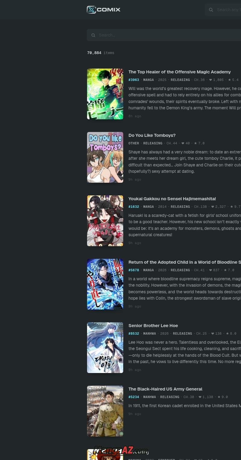 Manga A-Z