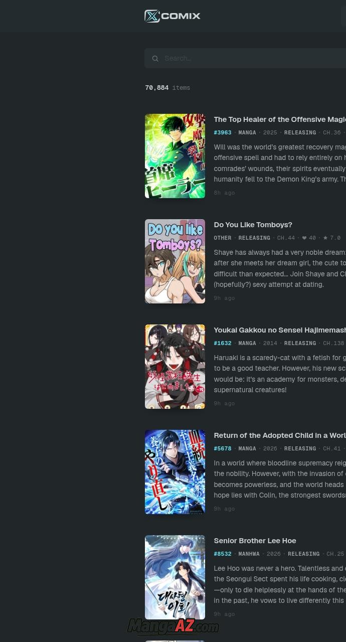 Manga A-Z