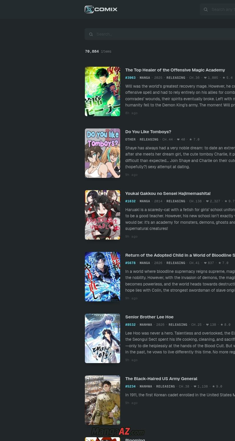Manga A-Z