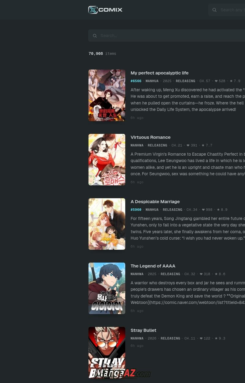 Manga A-Z