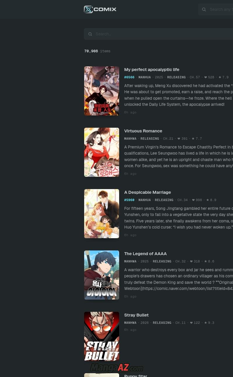 Manga A-Z