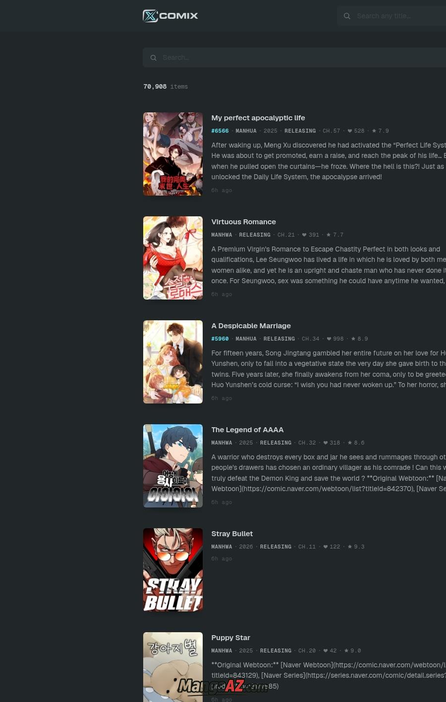 Manga A-Z