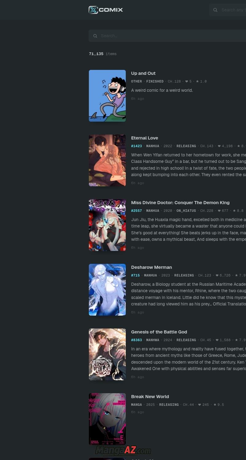 Manga A-Z