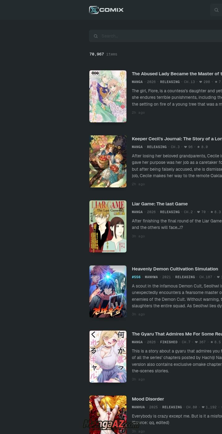 Manga A-Z