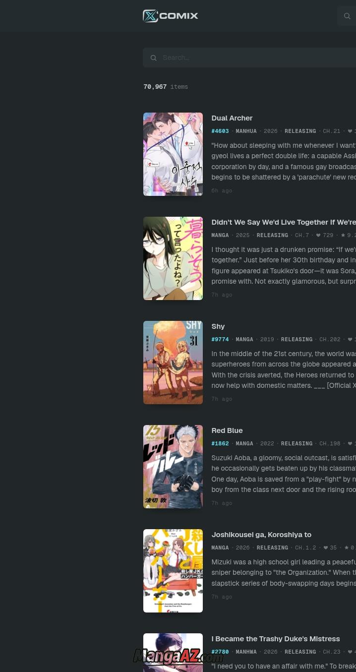 Manga A-Z