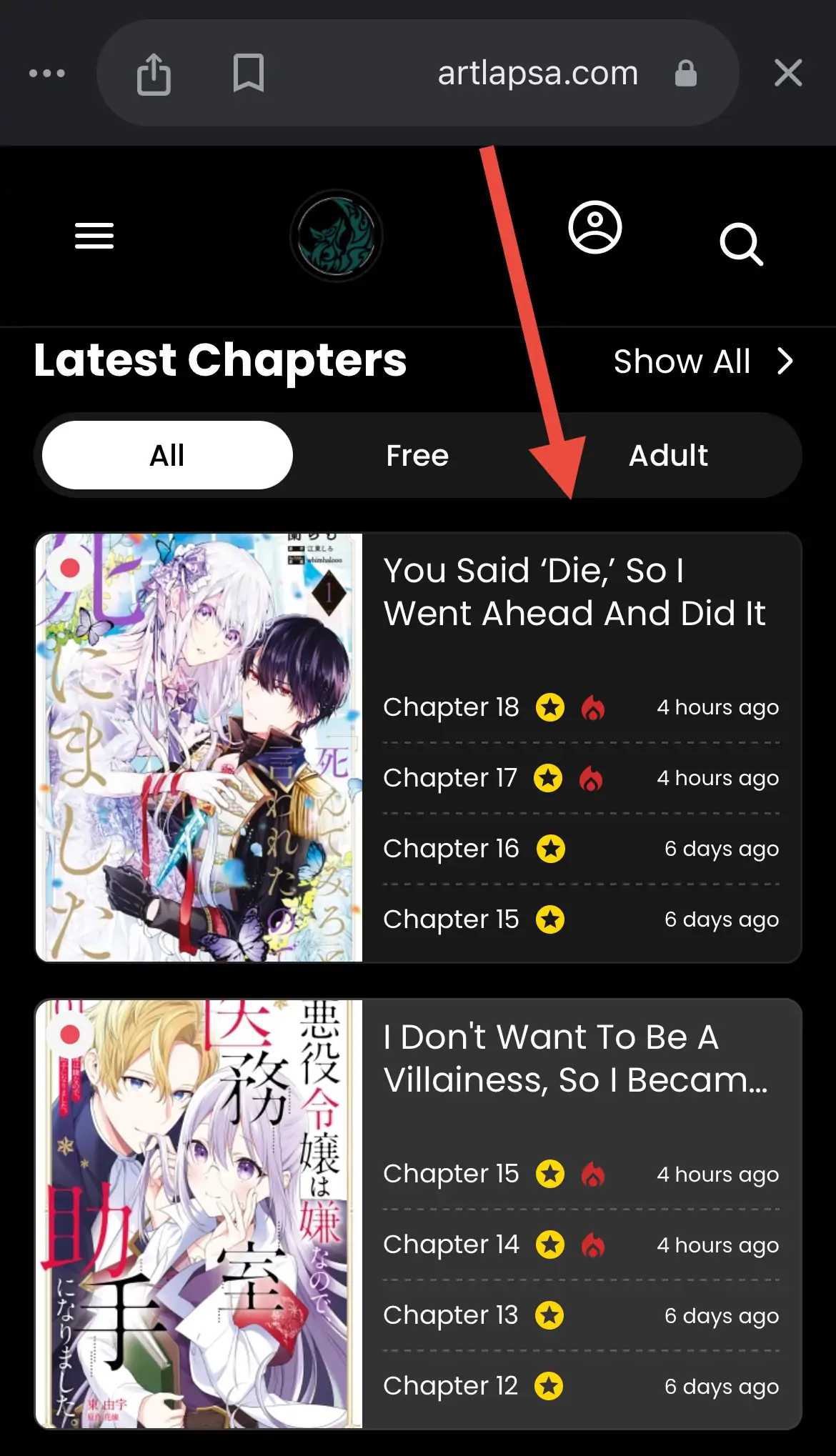 Manga A-Z